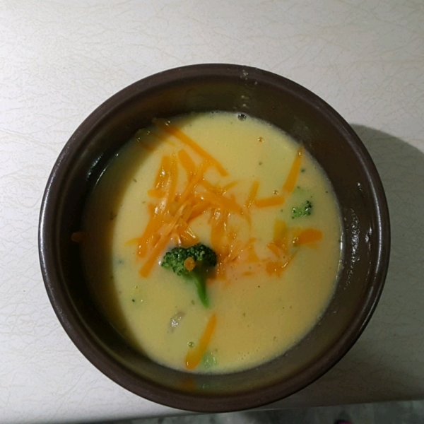 Excellent Broccoli Cheese Soup