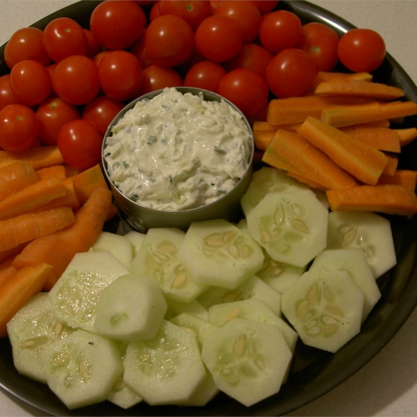 Zucchini Chive Dip