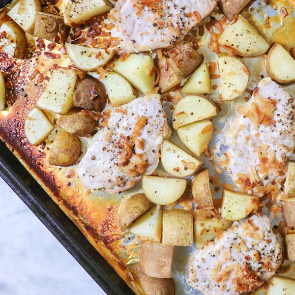 Potato and Pork Bake