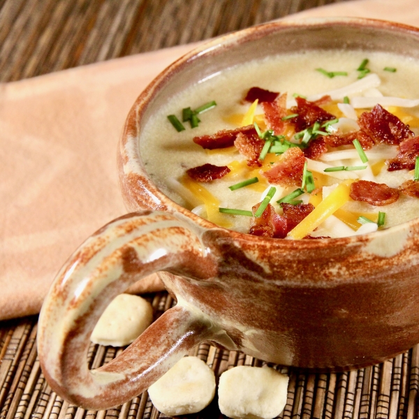 Slow Cooker Potato-Bacon Soup