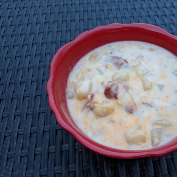 Slow Cooker Potato-Bacon Soup