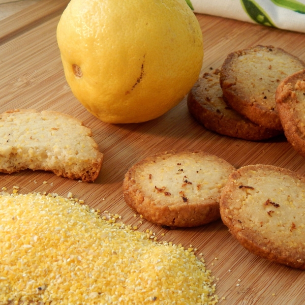 Lemon Polenta Biscuits