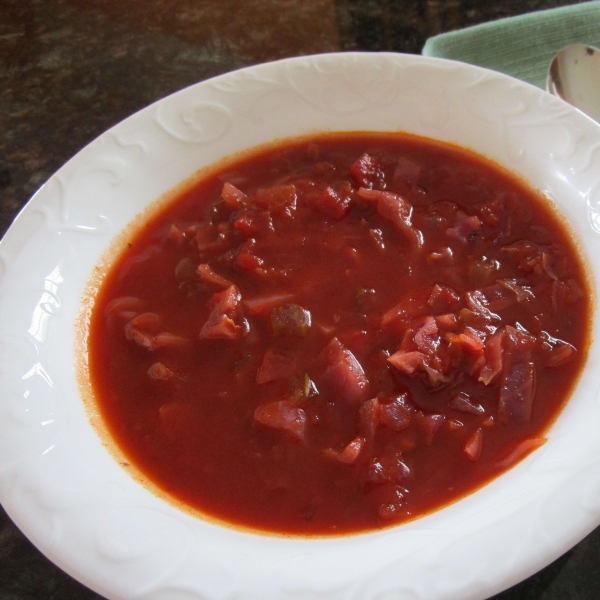 Sweet and Tangy Cabbage Soup