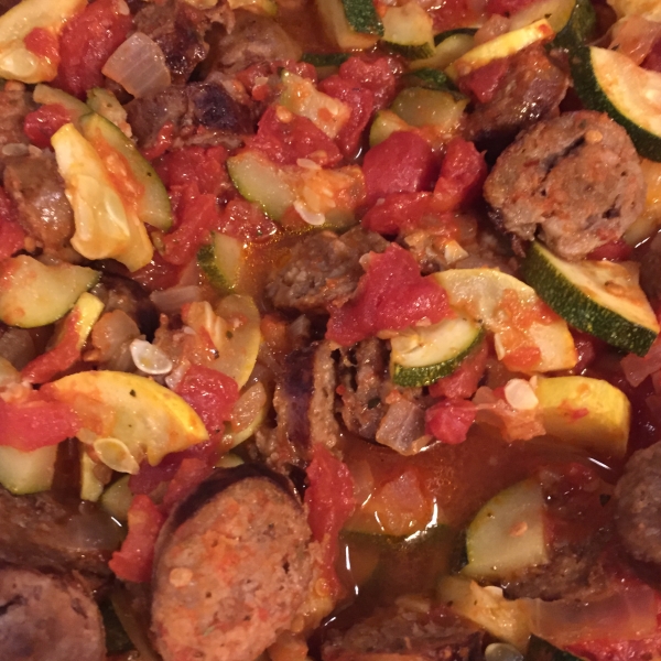 Italian Sausage and Zucchini