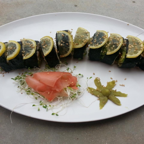 Avocado Sushi with Brown Rice