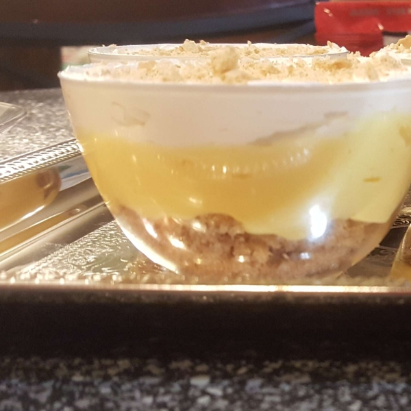 Eggnog Gingerbread Trifle