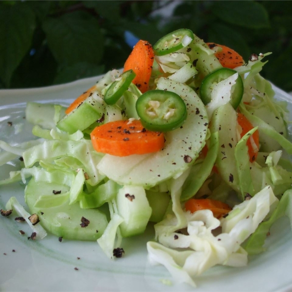 Spicy Bok Choy Slaw