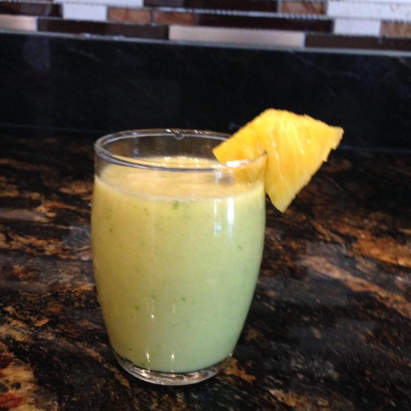 Green Smoothie with Maca Powder