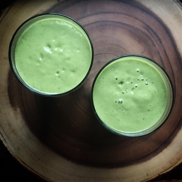 Green Smoothie with Maca Powder