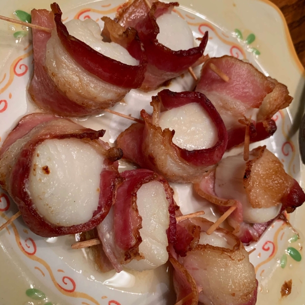 Bacon-Wrapped Scallops