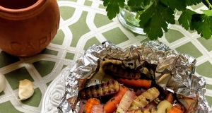 Garlic Roasted Rainbow Carrots