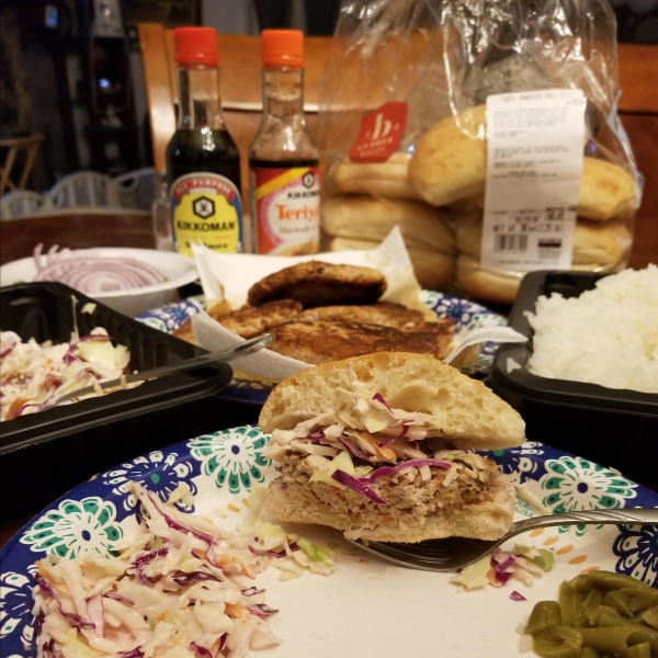 Asian Pork Burger