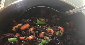 TK's Forbidden Black Rice Salad