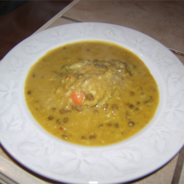 Coconut Lentil Soup