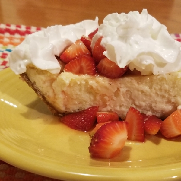 Easy Sour Cream Cheesecake