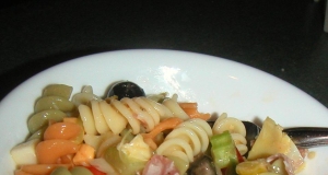 Ellen's Muffaletta Pasta Salad