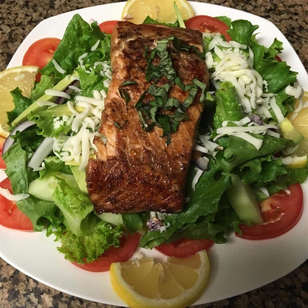 Grilled Marinated Salmon