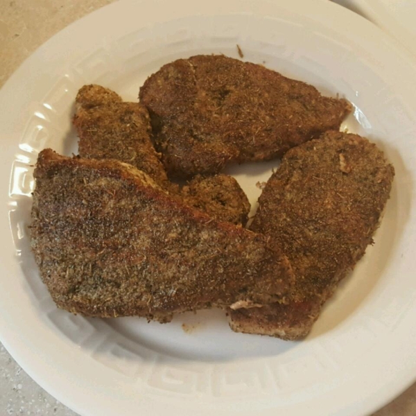 Herbed Pork Chops with Homemade Rub