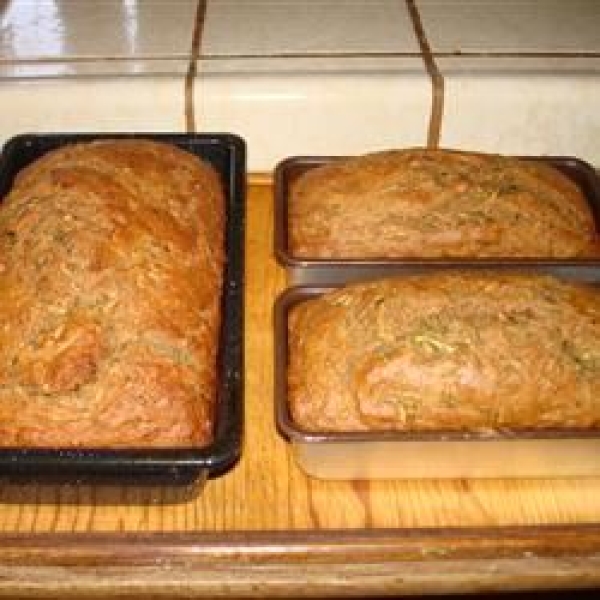 Whole Wheat Zucchini Bread