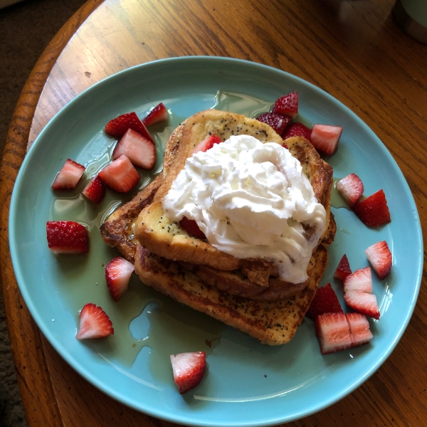 Poppy Seed French Toast