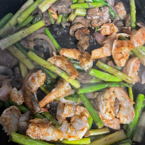 Shrimp and Asparagus