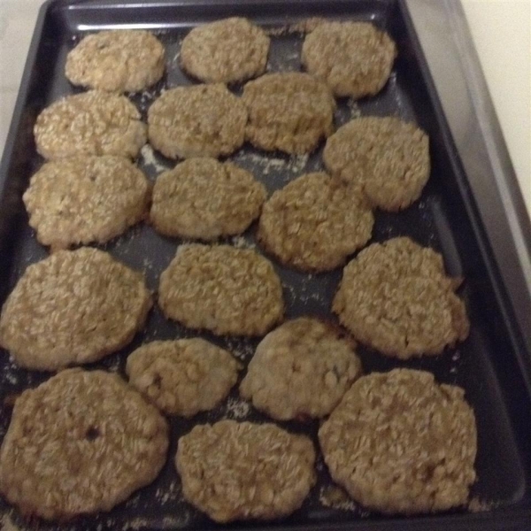 Oatmeal Shortbread Cookies