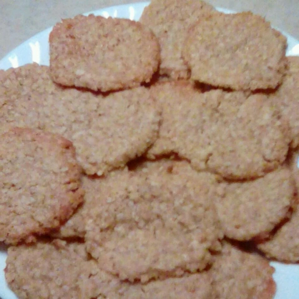 Oatmeal Shortbread Cookies