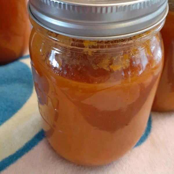 Fresh Spiced Peach Jam