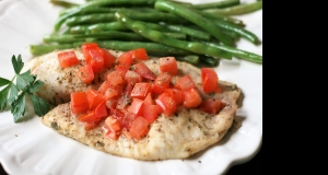 Baked and Poached Tilapia
