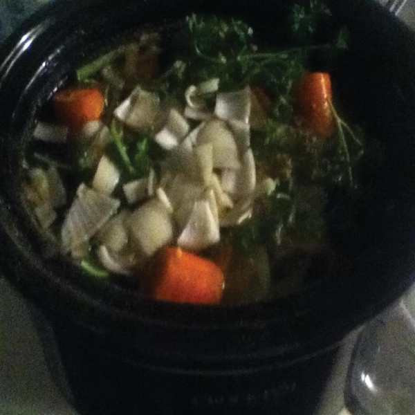 Chicken Broth in a Slow Cooker