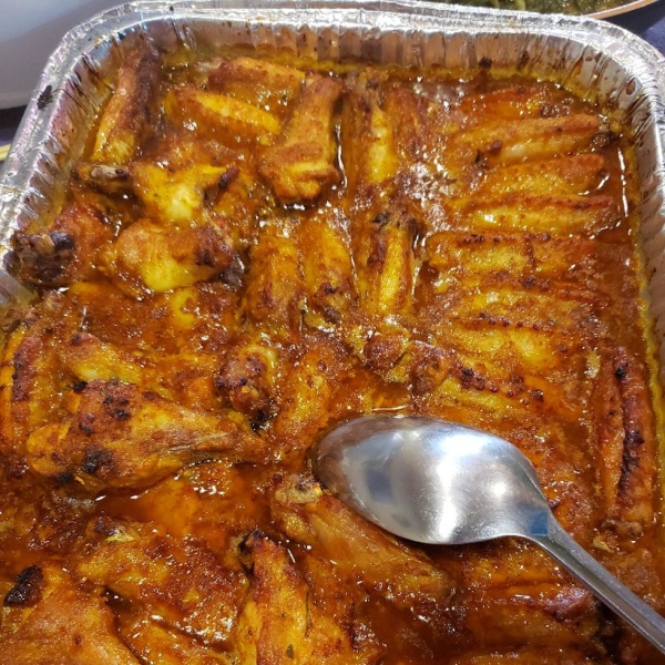 Mom's Baked Chicken Wings