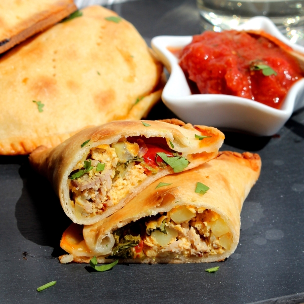 Roast Beef Hash Breakfast Empanadas