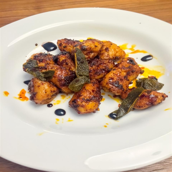 Sweet Potato Gnocchi with 'Nduja Brown Butter Sauce