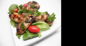 Lemon and Garlic Chicken Wings