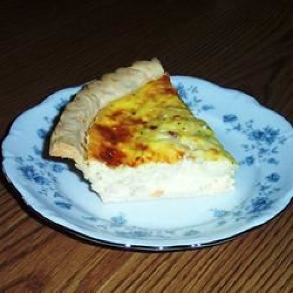 Spicy Edam Shrimp Quiche