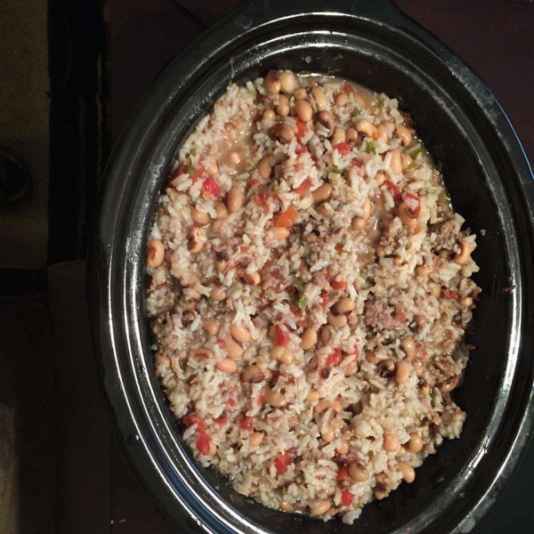 Slow Cooker Hoppin' John Chowder