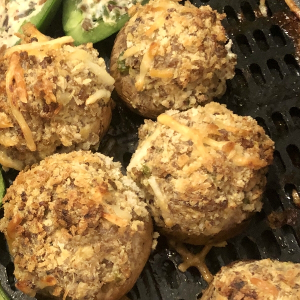 Sausage Stuffed Mushrooms II