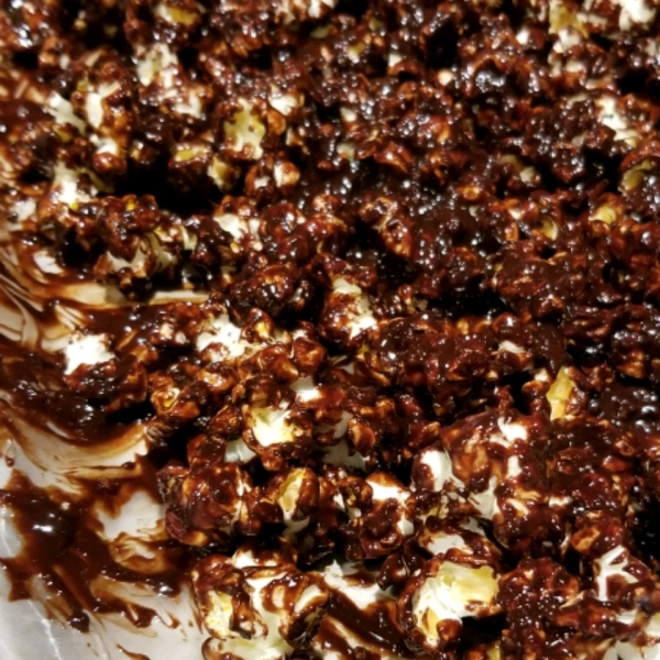 Chocolate Orange Popcorn Crack