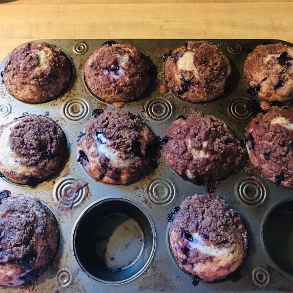 Healthier To Die For Blueberry Muffins