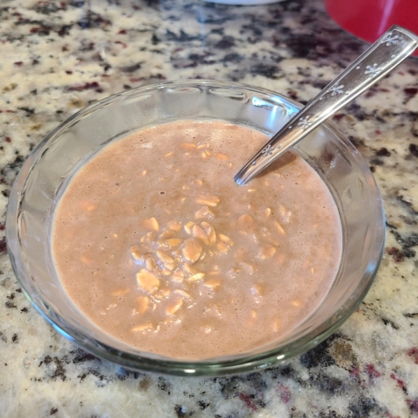 Chocolate Banana Oatmeal Porridge