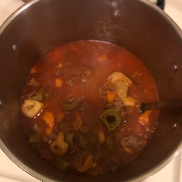 Tortellini Minestrone Soup