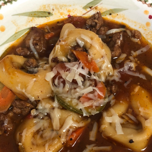 Tortellini Minestrone Soup