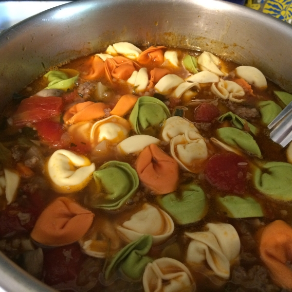 Tortellini Minestrone Soup