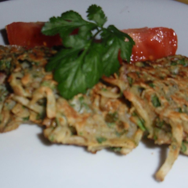 Potato Pancakes with an Eastern Twist - Gluten-Free