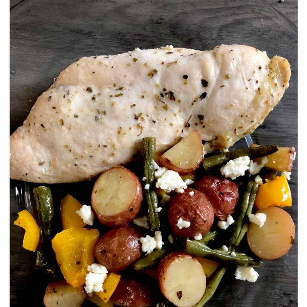 Sheet Pan Dinner with Chicken and Veggies