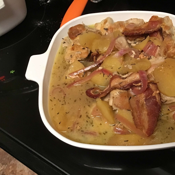 Skillet Apple Cider Chicken