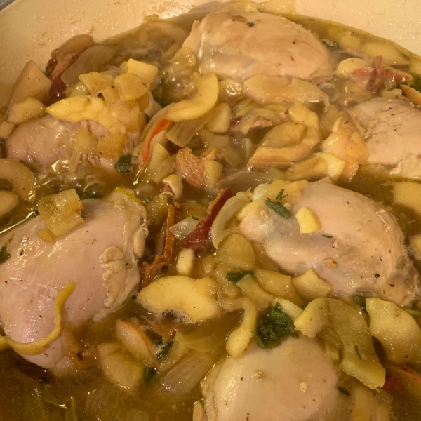 Skillet Apple Cider Chicken