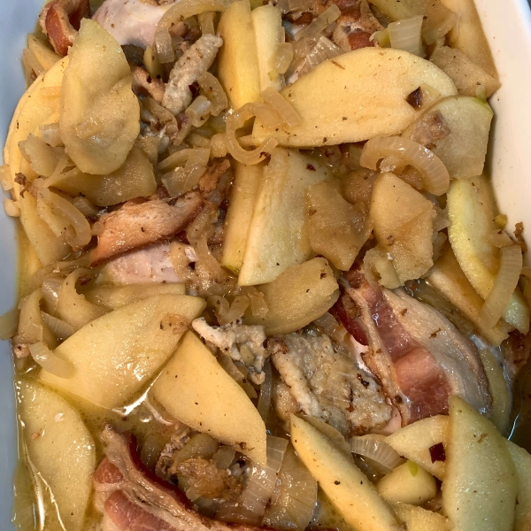 Skillet Apple Cider Chicken