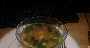 Miso Soup with Shiitake Mushrooms