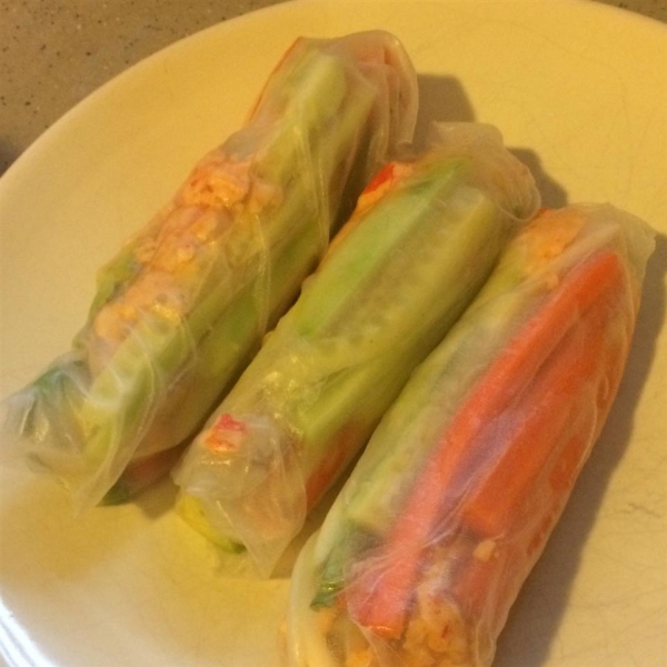 Spicy Crab Spring Rolls